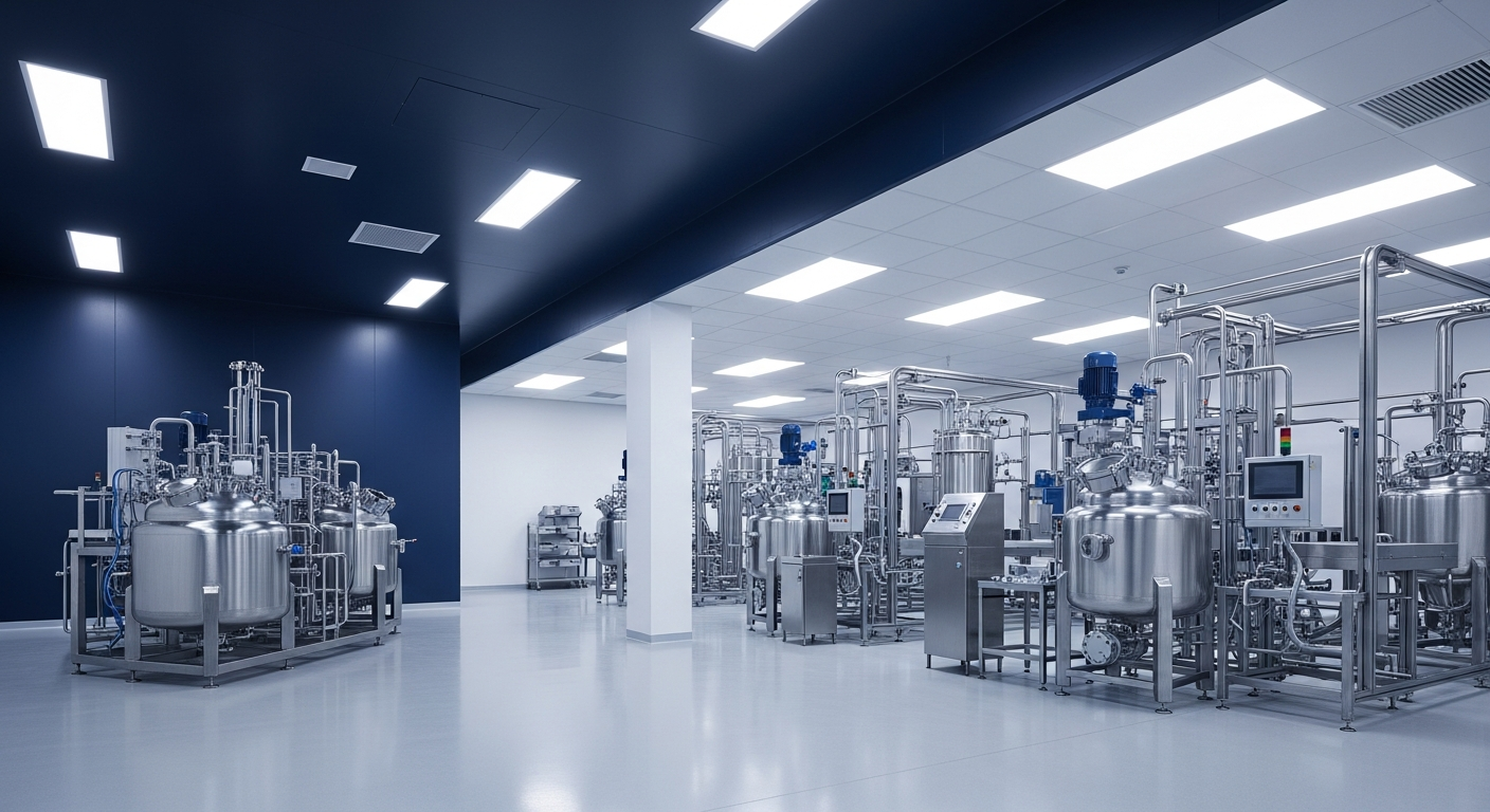 Modern pharmaceutical cGMP manufacturing facility — Wholesale Peptide Suppliers Tampa